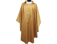 Add to Cart Chasuble for Catholic priest | Six colors golden color Chasuble for Catholic priest | Six colors golden color