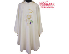 Add to Cart HeiQ Viroblock chasuble | Beige antiviral and antimicrobial liturgical attire HeiQ Viroblock chasuble | Beige antiviral and antimicrobial liturgical attire