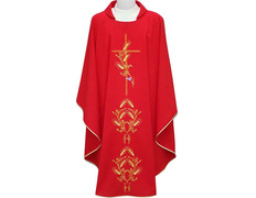 Add to Cart Chasuble with golden embroidery red Chasuble with golden embroidery red