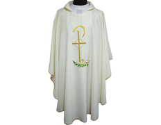 Add to Cart Embroidered Catholic priest chasuble beige Embroidered Catholic priest chasuble beige
