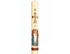 Paschal Candle 2026 | Relief Jesus Christ resurrected