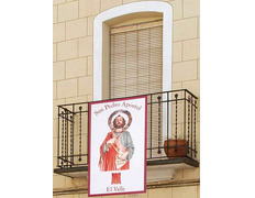 Customized Catholic outdoor banners and tapestries