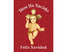 Catholic hanging banner for Christmas | Baby Jeus