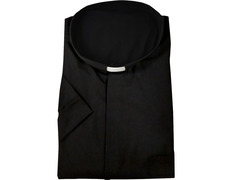 Clergyman Catholic Church shirt | Black color S/S