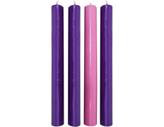 Advent wreath candles | 3 x 30 cm | 2 colours