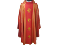 Add to Cart Chasuble in four colors | embroidery cross red Chasuble in four colors | embroidery cross red