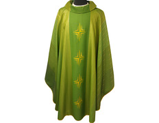 Add to Cart Chasuble in four colors | embroidery cross green Chasuble in four colors | embroidery cross green
