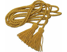 Golden glassé metal cincture