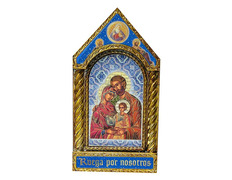 Byzantine icon painting of the Holy Family