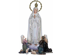 Add to Cart Virgin of Fatima with the three shepherds Virgin of Fatima with the three shepherds