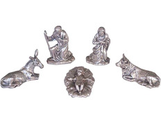 Add to Cart Nativity scene with metal figures | 3cm Nativity scene with metal figures | 3cm