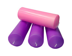 Advent pillar candles set