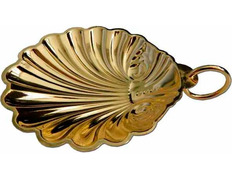 Add to Cart Baptism shell made of gold metal Baptism shell made of gold metal
