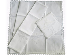 Add to Cart Altar cloth set with embroidered fish Altar cloth set with embroidered fish