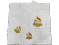 Add to Cart Altar set with embroidered Lamb Altar set with embroidered Lamb