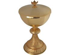 Add to Cart Religious ciborium in golden metal Religious ciborium in golden metal