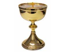 Ciborium with methacrylate lid