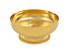Ciborium paten with base | 12cm golden color