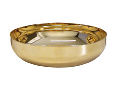 Gold-plated metal paten ciborium | 14cm