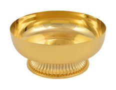 Ciborium paten with base | 14cm golden color