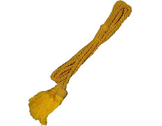 Catholic cincture for priest yellow
