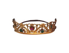 Add to Cart Silver crown with gilt finish Silver crown with gilt finish