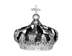 Add to Cart Silver crown with orb and Cross Silver crown with orb and Cross