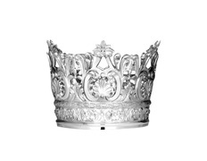 Add to Cart Silver crown with liturgical elements in relief Silver crown with liturgical elements in relief