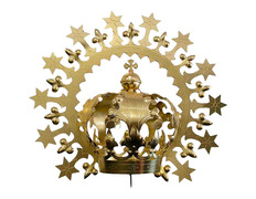 Add to Cart Imperial crown with halo of stars and lily flowers Imperial crown with halo of stars and lily flowers