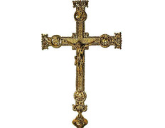 Add to Cart Processional Cross made of bronze Processional Cross made of bronze