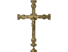 Processional Cross made of bronze