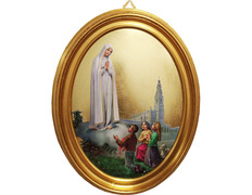 Frame with the image of Our Lady of Fátima
