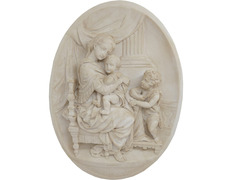Our Lady of the Chair | Alabaster painting
