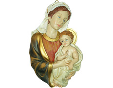 Relief painting - Virgin Mary with Child