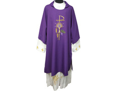 Add to Cart Dalmatic in polyester in the 4 liturgical colors purple Dalmatic in polyester in the 4 liturgical colors purple