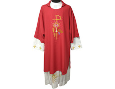 Add to Cart Dalmatic in polyester in the 4 liturgical colors red Dalmatic in polyester in the 4 liturgical colors red