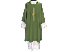 Add to Cart Dalmatic in the four liturgical colors with Cross green Dalmatic in the four liturgical colors with Cross green
