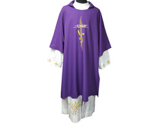 Add to Cart Dalmatic in the four liturgical colors purple Dalmatic in the four liturgical colors purple
