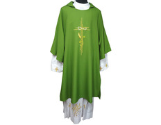 Add to Cart Dalmatic in the four liturgical colors green Dalmatic in the four liturgical colors green