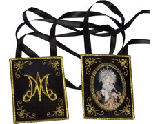 Add to Cart Embroidered scapular of the Virgin of Dolores | 6x5cm Embroidered scapular of the Virgin of Dolores | 6x5cm