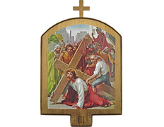 Add to Cart Via Crucis of wood | 15 seasons golden color Via Crucis of wood | 15 seasons golden color
