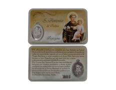 Saint Anthony of Padua Holy Card with Prayer