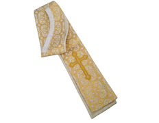 Add to Cart Stole made of gold and beige brocade Stole made of gold and beige brocade