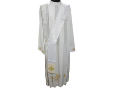 Add to Cart Catholic Deacon Stole for sale white Catholic Deacon Stole for sale white