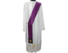 Add to Cart Catholic Deacon Stole for sale purple Catholic Deacon Stole for sale purple