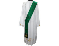 Add to Cart Catholic Deacon Stole for sale green Catholic Deacon Stole for sale green