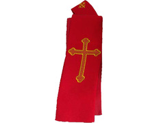 Add to Cart Stole with embroidered Cross | four colors red Stole with embroidered Cross | four colors red