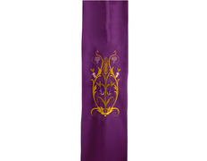 Add to Cart Stolon with various purple embroidered liturgical motifs Stolon with various purple embroidered liturgical motifs