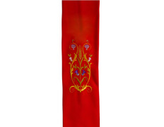 Add to Cart Stolon with various embroidered liturgical motifs red Stolon with various embroidered liturgical motifs red