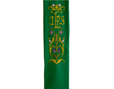 Add to Cart Terlenka stolon with special green JHS double embroidery Terlenka stolon with special green JHS double embroidery